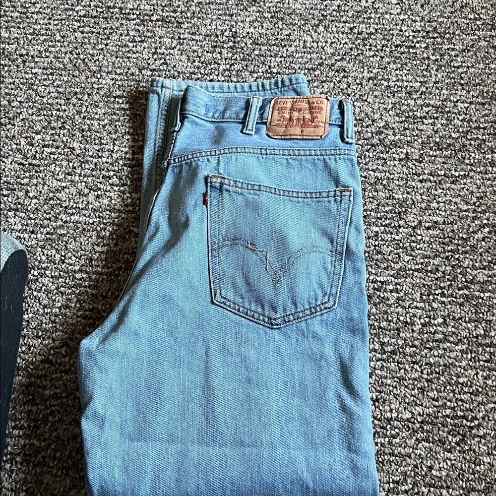 Levi's Light Blue Relaxed Men's Jeans